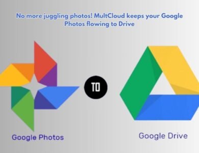 Sync Google Photos to Drive with MultCloud